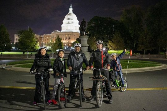 Private DC Monuments at Night Biking Tour