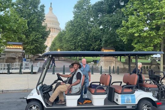 Washington DC Legend Cart Shuttle Evening Tour