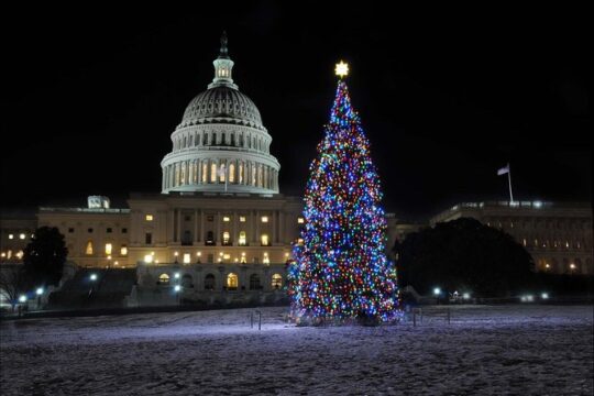 Christmas Eve in Washington DC